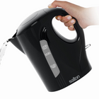 Salton Cordless Electric 1 L Kettle - Black- Auto ‘boil & off’ switch automatically shuts kettle off when water starts boiling 