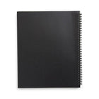 TRU RED Large Soft Cover Ruled Notebook - Black-Black flexible coated-paper soft cover