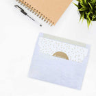 JAM Paper A10 Parchment Invitation Envelopes - 6" x 9.5" - Blue Recycled - 50 Pack -Quantity: 50 per pack, Enough to have at home or the office for any occasion