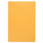 JAM Paper 14 x 21 Open End Catalogue Envelopes with Peel & Seal Closure, Brown Kraft, 250 Pack-Self-Adhesive Strip