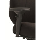 Staples ObusForme Professional High Back Multi-Tilter Office Chair - Fusion Carbon Fabric - Black-Ratchet back height adjustment to raise or lower to position lumbar support in your lumbar area, reducing the likelihood of back pain