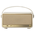 Edifier MP330 BT Wireless Hi-Res Audio Portable Retro Wood Speaker wiith 20W RMS Stereo Sound - Ivory-Download EDIFIER ConneX mobile app and enjoy additional features. Source switching. Playback control. Sound effect customization. User manual and other settings