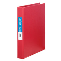Staples 1" 3-Ring Economy Binder - Red-Light use binder