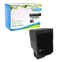 fuzion Lexmark CS720 Compatible Toner - Standard Yield - Black-Black