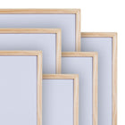 Office Works Large Dry-Erase White Board, Pack of 6, 23 x 35 inches, White-Premium material: white dry erase board is made of high-quality laminated paper with cardboard backing, very light in weight and easy to transport from one place to another