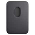 Apple FineWoven Wallet with MagSafe for iPhone - Black-Made from durable microtwill, the material has a soft, suede like feel