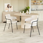 Zuo Marcel Dining Chair - Cream - Set of 2-Chair Weight Capacity: Supports up to 350 lb