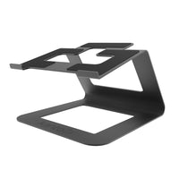 Kanto Elevated Desktop Laptop Stand - Black-Elevated design raises laptop close to eye level to reduce neck strain