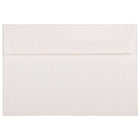 JAM Paper A8 Strathmore Invitation Envelopes - 5.5" x 8.125" - Bright White Linen - 50 Pack-Bright White Linen Paper Envelopes
