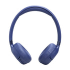 JBL Tune 680NC Wireless On-Ear Noise cancelling Headphones - Blue-Adaptive Noise Cancelling with Smart Ambient