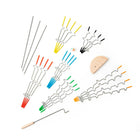 Melissa & Doug Suspend Family Balance Game (LCI4371)-Suspend comes with 24 notched, rubber tipped wire pieces to hang from a tabletop stand