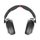 HP Poly Voyager Surround 85 Wireless Noise Cancelling Stereo Bluetooth Headset-Engage in what's important and avoid distractions with a headset that delivers rich, clear audio for calls and music. Work where you want and sound your best with 6 built-in boomless mics plus 4 more to support adaptive ANC.