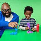 Kinetic Sand Stamp N' Roll Crayon-themed Multi-Pack Playset-One & only Kinetic Sand: Made from natural sand, Kinetic Sand is reusable, never dries out & sticks together for easy cleanup; it’s safe for creative play, sand art & kids crafts