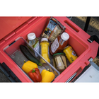 RovR RollR 45 Quart Wheeled Hard Cooler with Telescopic Handle - Coral-Specifically designed to store glass wine and spirit bottles upright