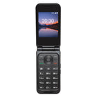 ZTE Nubia Cymbal 2 LTE 4G Flip Phone - 1 GB + 8 GB - Black - Unlocked-Battery: 1600mAh removable battery to talk, text, listen and browse all day. Remarkable 16 days standby / 12 hours talk time with power save mode