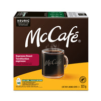McCafé Premium Espresso Dark Roast - K-Cup Coffee Pods - 30 Pack-Roast: This blend is dark roasted to our highest espresso standards to deliver a rich, full bodied flavour with a hint of sweetness