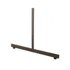 Wamaco 2' x 4' SlatGrid with 24" T-Leg Kit - Black-Durable & Professional - Strong steel construction provides stability and long-lasting use.