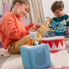 tonies Lalalinos: Superstars Of Bumbaloo Audio Play Figurine - French-Hand-painted collectible characters magnetically attach to the Toniebox, making it easy for kids to switch content on their own.