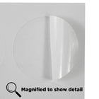 JAM Paper Round Circle Label Sticker Seals, 2.5 inch diameter, White, 2 Sets of 120 (2147615066g)-Material: Paper