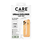 PanzerGlass CARE Clear Urban Explorer MagSafe Case for iPhone 17 Pro - White Ring-Enhanced camera protection. MagSafe compatible