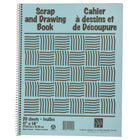 North American Paper Inc. Manilla Coil Scrapbook - 11" x 14"-Can be used to display photos, art work, or simply to draw in