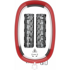Salton NuRetro Digital 2 Slice Toaster - Space Cherry-Removable stainless steel crumb tray simplifies clean up and keeps counters tidy.