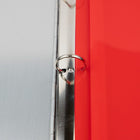 JAM Paper Plastic Binder Envelopes with Hook & Loop Closure, 3 Hole Punch, 9.5 x 1.25 x 11.5, Red, 12 Pack (218VB1RE)-These Binder Envelopes feature a Velcro closure, expand up to an inch, and are 3 hole punched so that they fit right into a standard 3 ring binder!