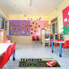 Ashley Productions The Original Fun Mat Mat Runner - 15.5" x 47" - Football Teamwork-Easy to Clean: The absorbent, soft surface makes spills and messes quick to clean up.