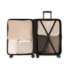 Bugatti Cannes Collection 26.50" Hardside Checked Spinner Luggage - Fig-Built-in TSA-approved combination lock for extra safety