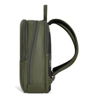 Champs Onyx Leather Classic Backpack - Khaki-16" padded laptop sleeve