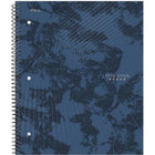 Five Star Graphic 1 Subject Notebook - 80 Pages - 11" H x 8.5" W - Blue-1-subject notebook contains 80 college ruled sheets that are ink bleed resistant