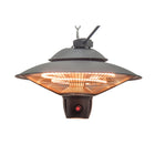 Westinghouse 1500-Watt Hanging Infrared Electric Patio Heater - Silver-Perfect for gazebos, pergolas porches and anywhere that you can hang a heater from. Ideal for relaxing or entertaining in your room or backyard.