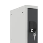 Ceha Canada 15" Cube locker - Basalt Grey-FULLY WELDED AND ASSEMBLED: Arrives ready to use, saving you time and effort while offering robust construction for long-lasting use
