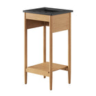 Modway Zaire 18" Bathroom Vanity - Natural/Black-Wood Grain Veneer