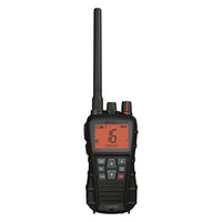 Cobra Bluebound 350 VHF Handheld Marine Radio - Black/Orange-1/3/6-Watt selectable power for longer range & power optimization 