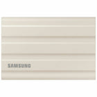Samsung - T7 1TB USB 3.2 Gen. 2 Shield Portable SSD - Beige-1TB