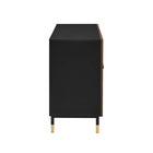 Modway Nexus 59" Storage Cabinet Sideboard - Black Walnut-Weight Capacity: 110 lbs.