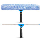 Gritt Commercial Swivel Window Washing Kit - 18" Squeegee - 18" Washer - 3 Pack-Thoroughly but gently washes windows