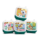 tonies Clever tonies: The Letter Carriers 4-Piece Set-It’s simple: pick a Clever Tonie, put it on top of the Toniebox, and squeeze an ear to ignite curiosity and discover a world of wonder!