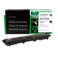 CIG Brother TN221BK Remanufactured Toner Cartridge - Standard Yield - Black-Clover remanufactured printer cartridges are designed to meet or exceed Brother brand print quality, page yield, and reliability
