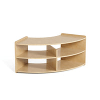 Mitybilt Boreal Curve 2 Storage - 48" L x 23" D x 20" H -0.75” plywood construction