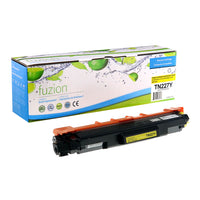 fuzion Brother TN227 Compatible Toner Cartridge - High Yield - Yellow-Ink Colour: Yellow