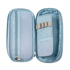 Pep Rally Expanding Pouch - Blue-Holds Essentials: Organize your supplies by storing pencils, pens, scissors, scrapbooking materials, stamps, post-its, stickers, and more