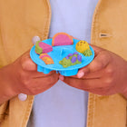 Kinetic Sand Sweet Station Playset-Mix and Mold: Experiment with mixing the 4 colours of play sand (1lb total) and use the mold plate and rollers to craft custom play food sweets, and serve them on the plate for imaginative fun