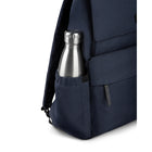 Bugatti Reborn Collection - 14.1" Business Backpack - Navy (BKP2229BU-NAVY)-Dimensions: 19" H x 14.5" W x 4.5" D