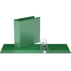Davis Group Easyview Premium Binder - Round Ring - Customizable - 3" - Green - 6 Pack-3"