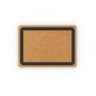Minimal 11.8" Paper Fiber Cutting Board-Reversible design with juice groove for easy prep.