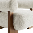 Modway Jace Boucle Accent Chair - Pearl-8