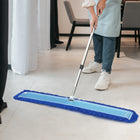 Gritt Commercial All-In-One 60” Microfiber Dust Mop Set with 72" Telescopic Handle-Handle Length: 40" to 72"