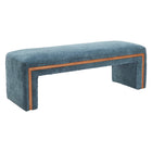 Zuo Scatola Bench - Blue-Seats up to 2